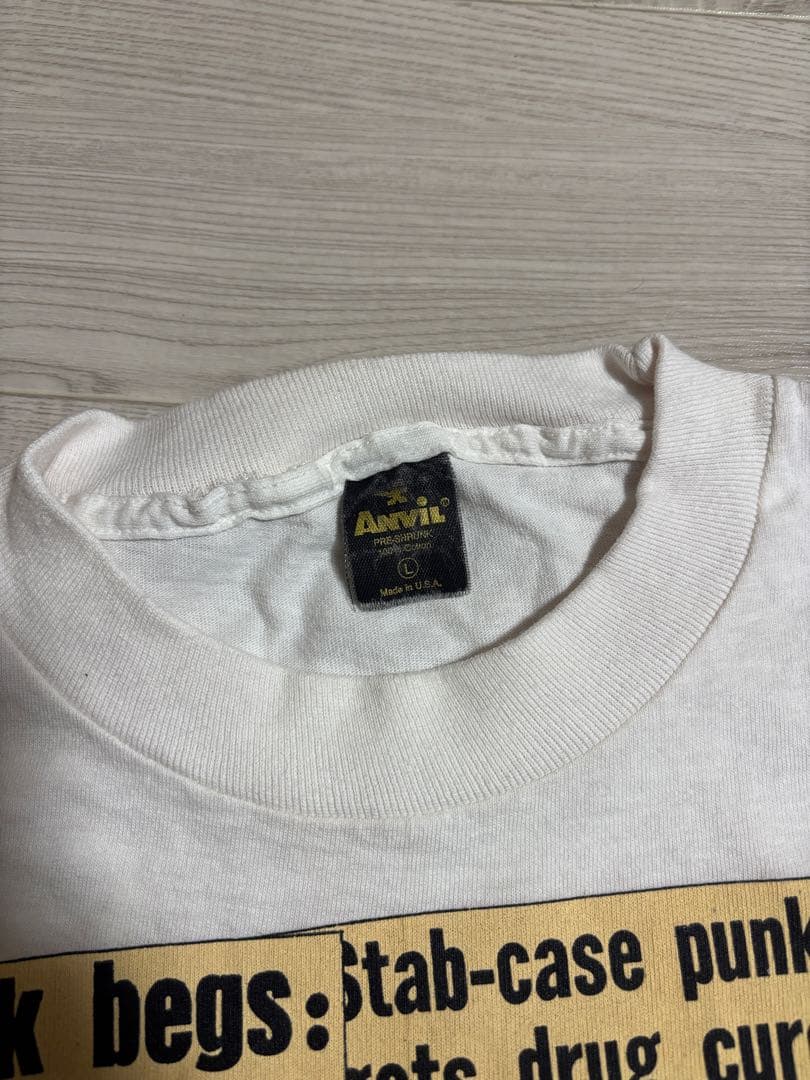 sid viscous anvil Tシャツ ロンT 長袖 usa製