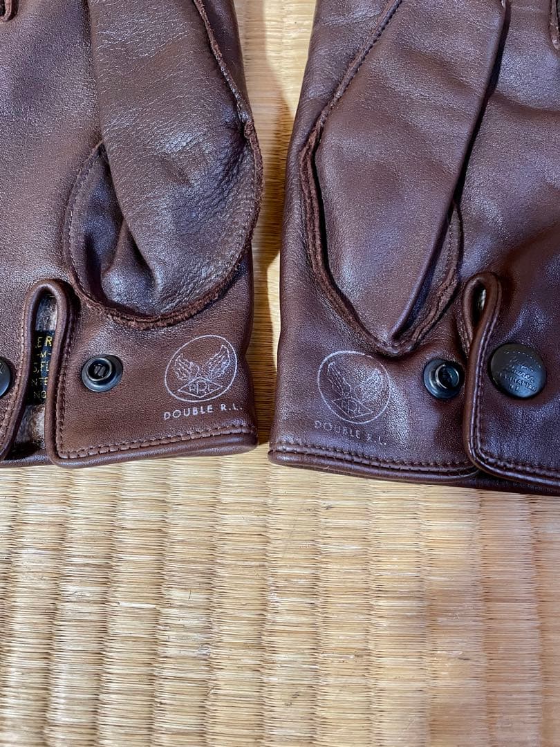 ラルフローレン　Ralph Lauren RRL ダブルアールエル　手袋　レザー