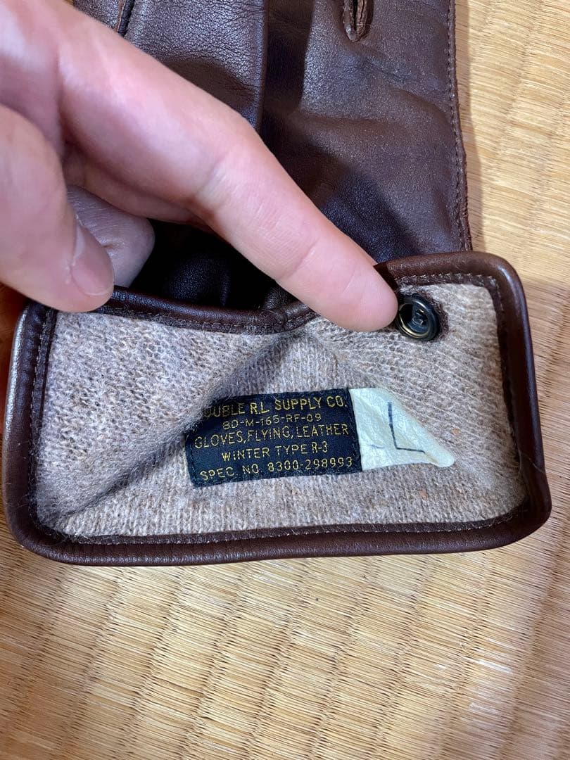 ラルフローレン　Ralph Lauren RRL ダブルアールエル　手袋　レザー