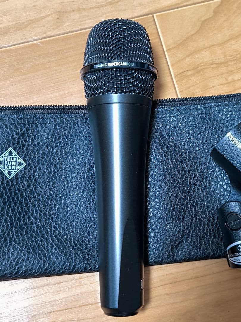 超美品【TELEFUNKEN】M80 ダイナミックマイク ケース付き