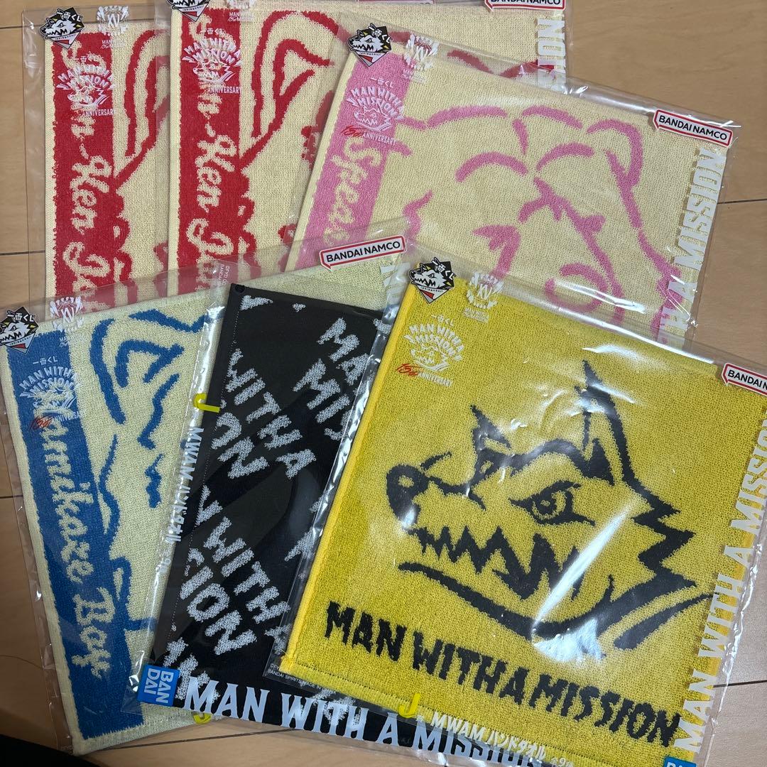 一番くじMAN WITH A MISSION フィギュアセット