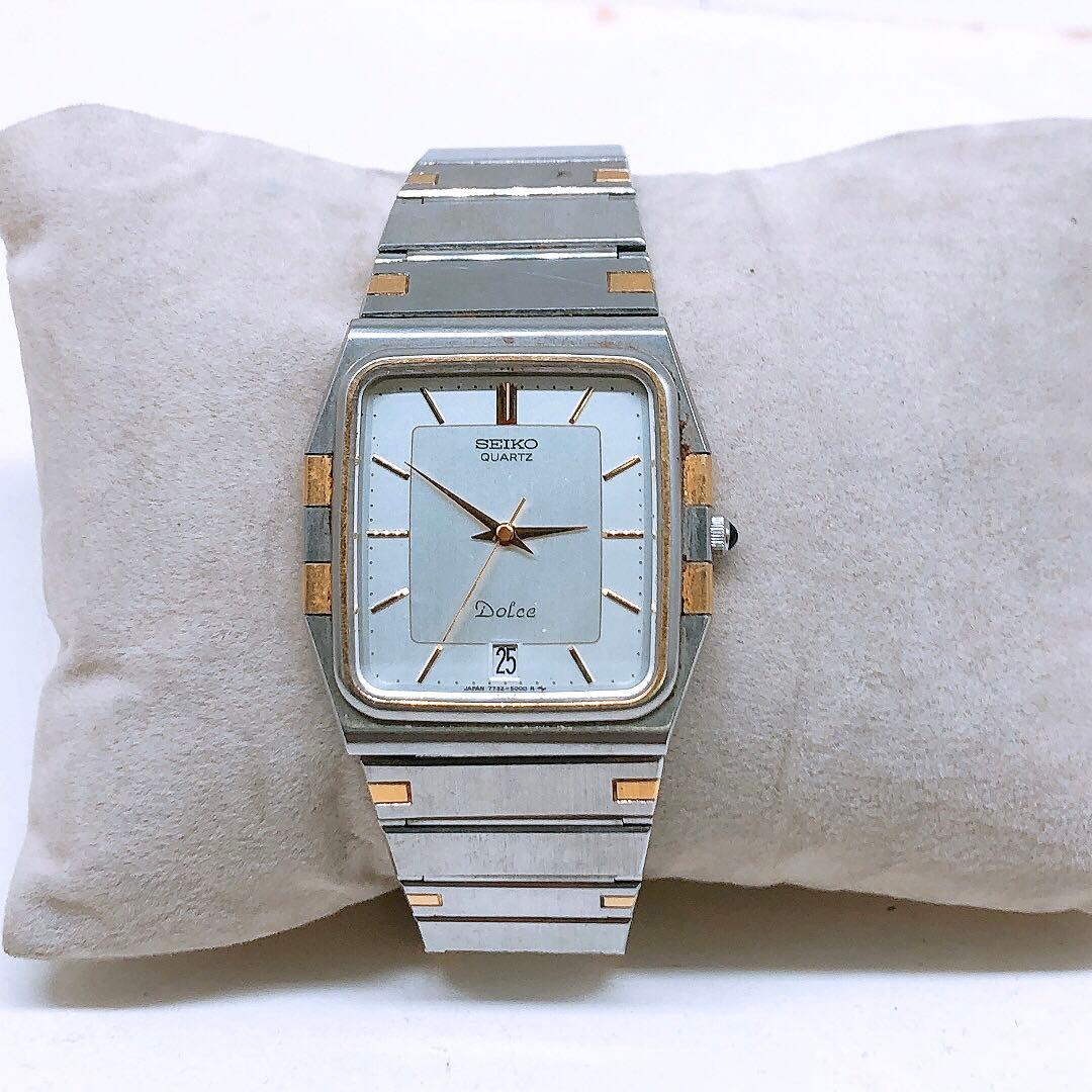 ア*ラ様 SEIKO セイコー Dolce 腕時計 クオーツ アナログ ヴィンテ