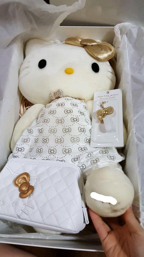 30周年 世界 500体 限定 キティ ぬいぐるみ