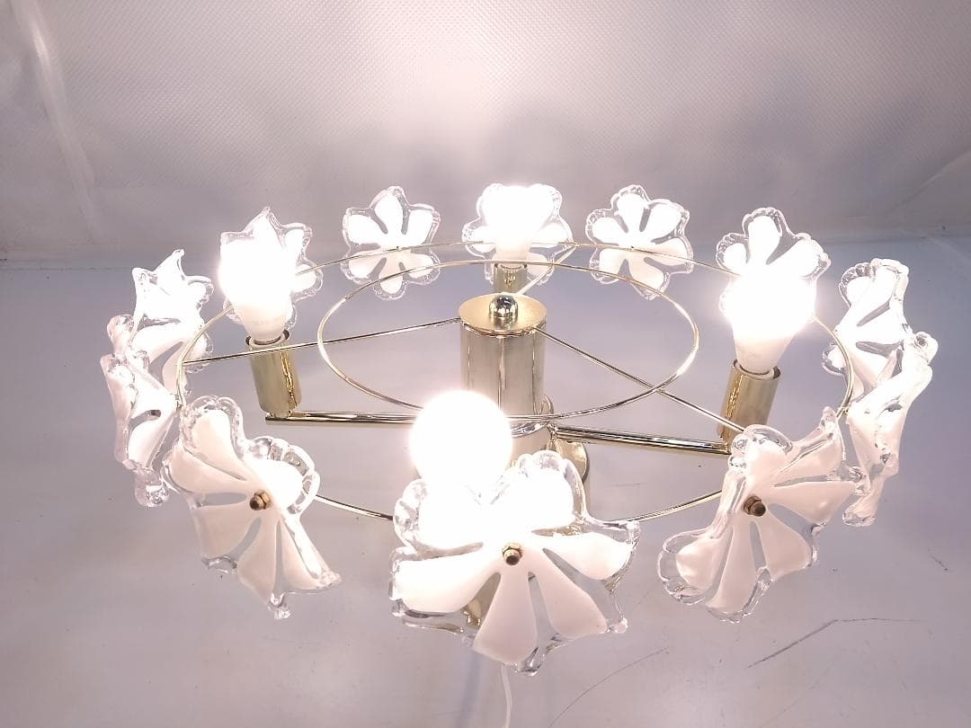 キシマ ブーケ Bouquet シャンデリア ペンダントライト 4灯 LED ◇