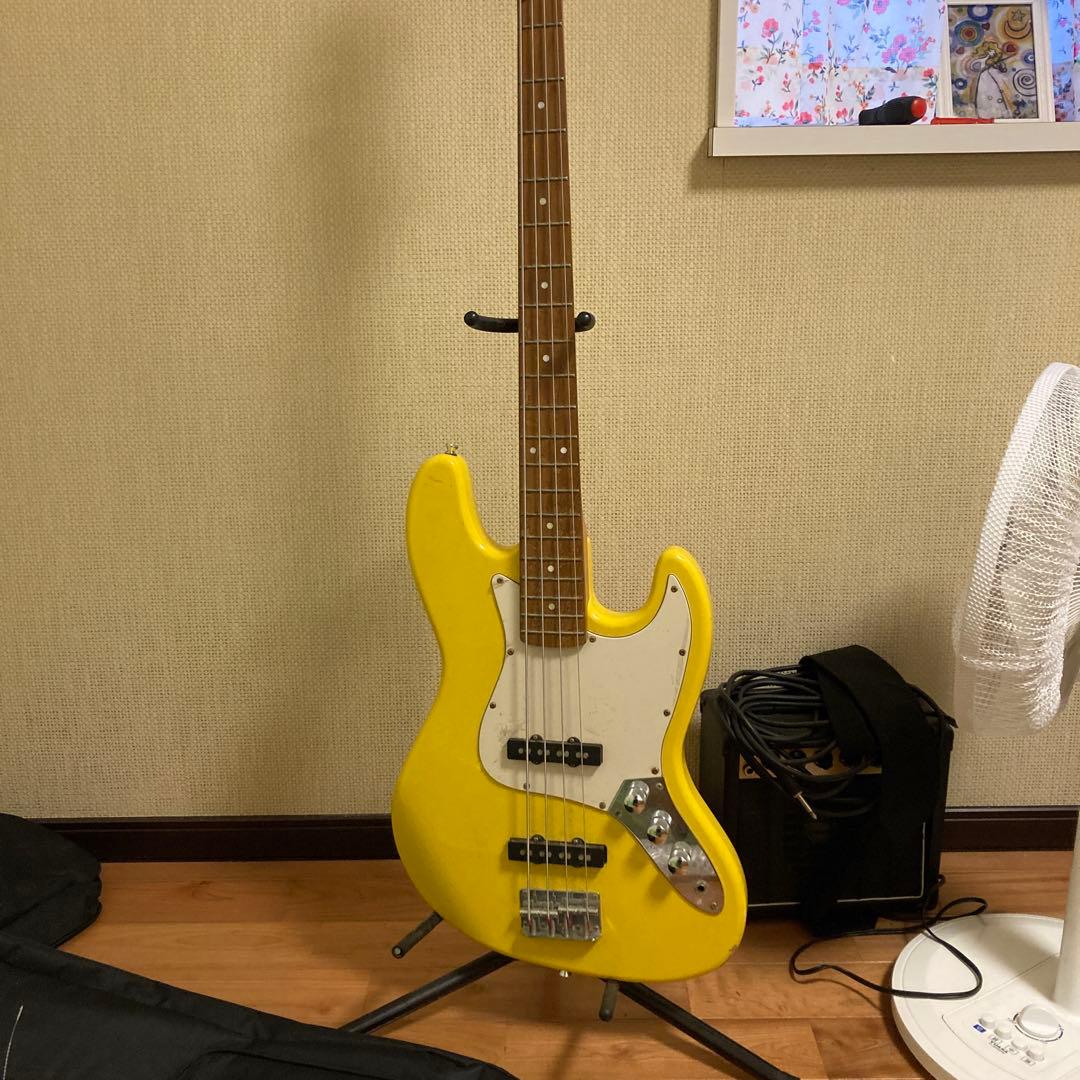 SELDER イエロー エレキベース