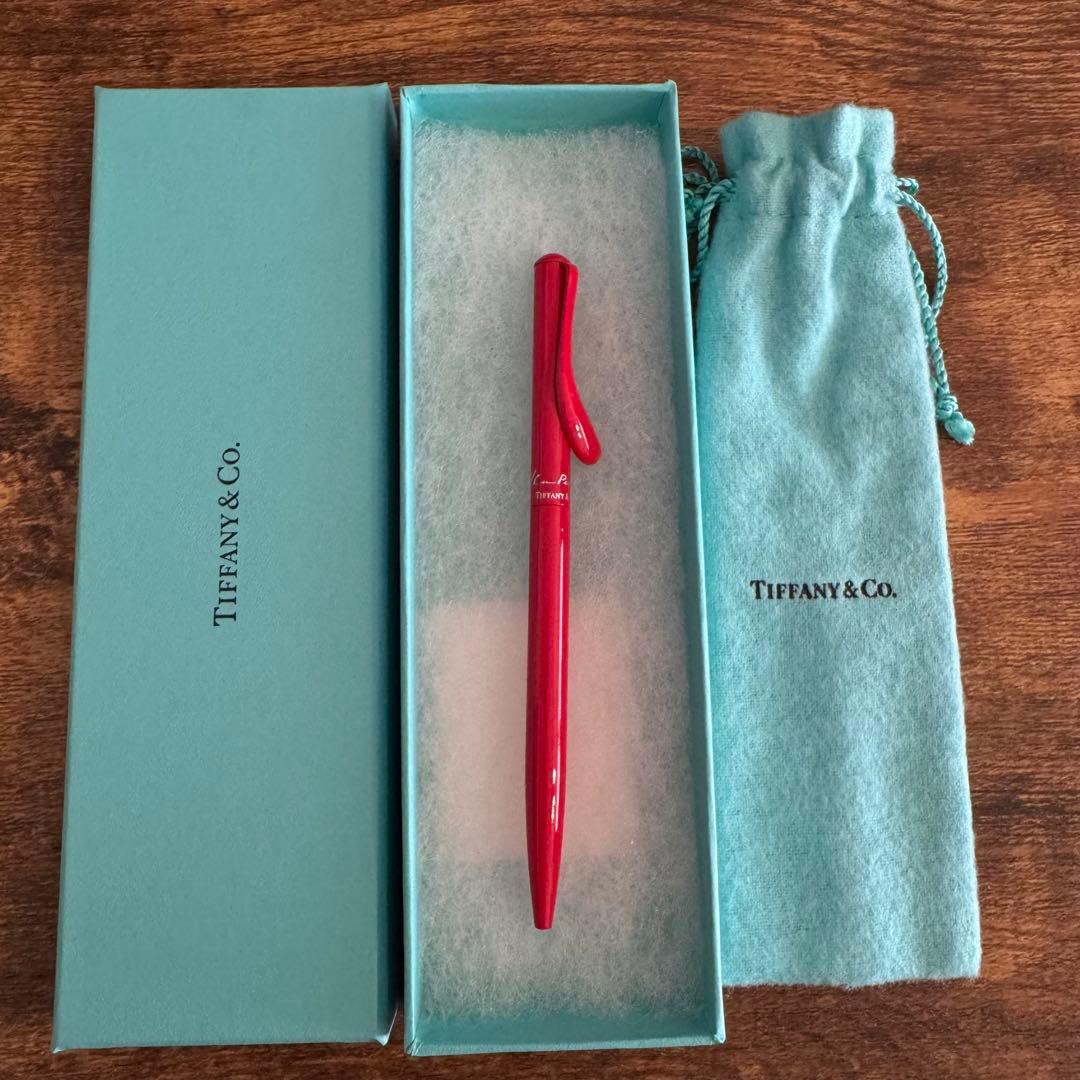 Tiffany & Co. ティファニー レッドボールペン 新品