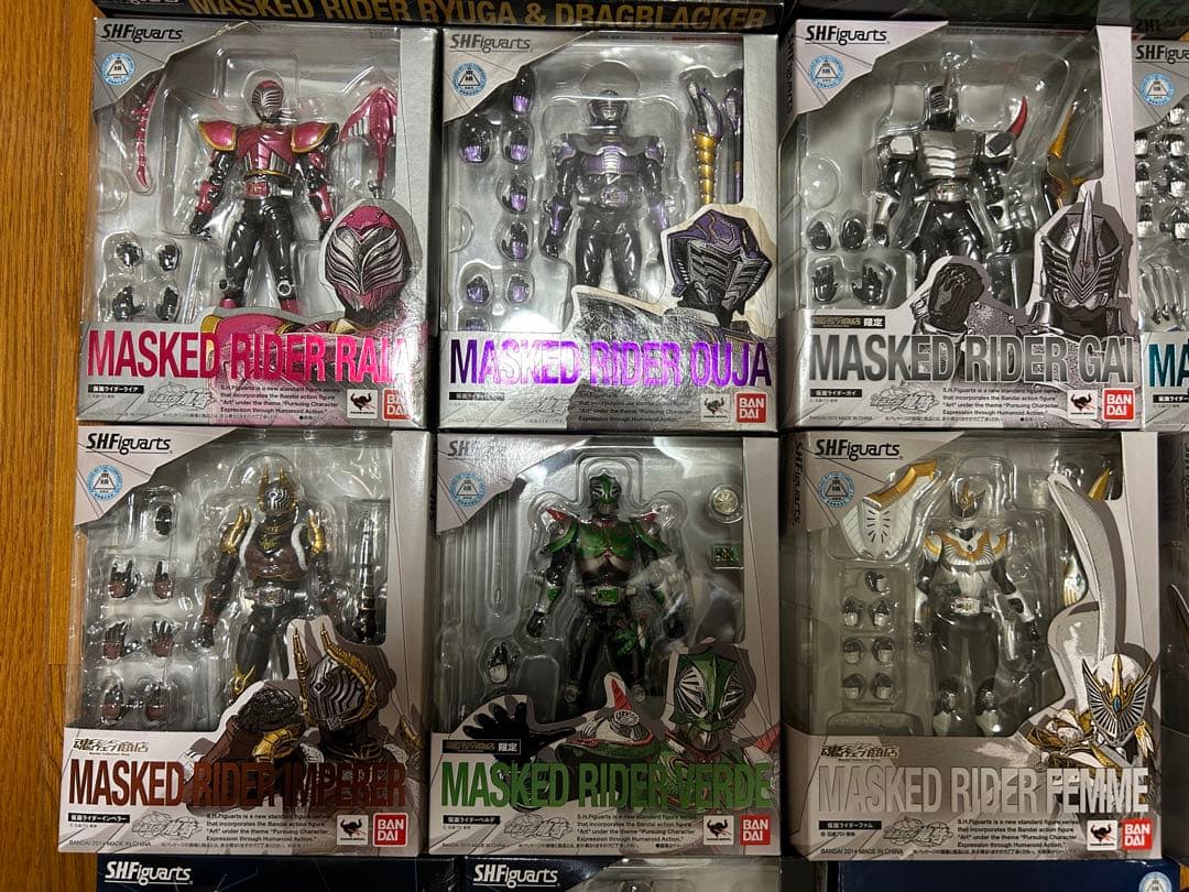 【美品】22点セット S.H.Figuarts 仮面ライダー龍騎シリーズ