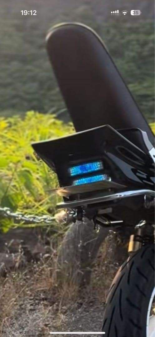 xjr400 テールランプ　流星テール　わちゃわちゃテール　切り替え付き　車検○