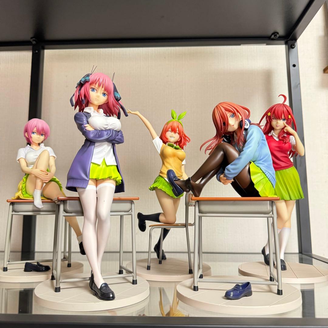 五等分の花嫁 コトブキヤ 制服 フィギュア 5点セット