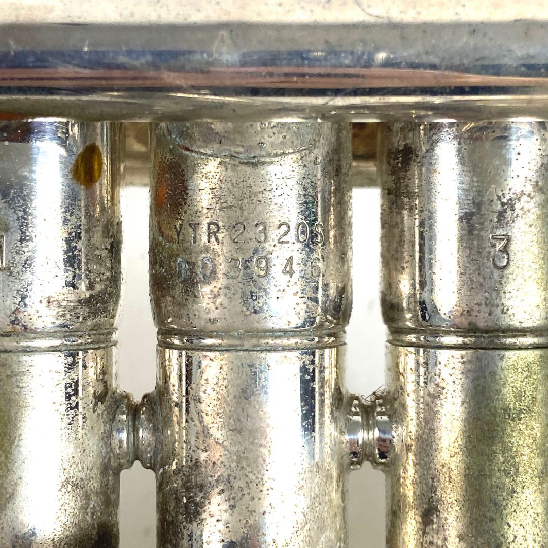 YAMAHA ヤマハ YTR-2320s トランペット シルバー ケース付き