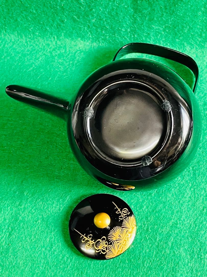 ヴィンテージ鈴木孫次作　輪島塗木製品金彩漆塗り屠蘇器セット