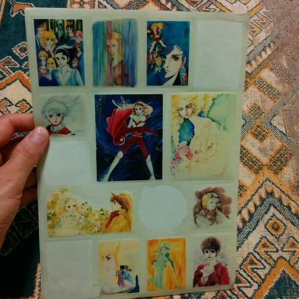 売れました。萩尾望都さんのシール