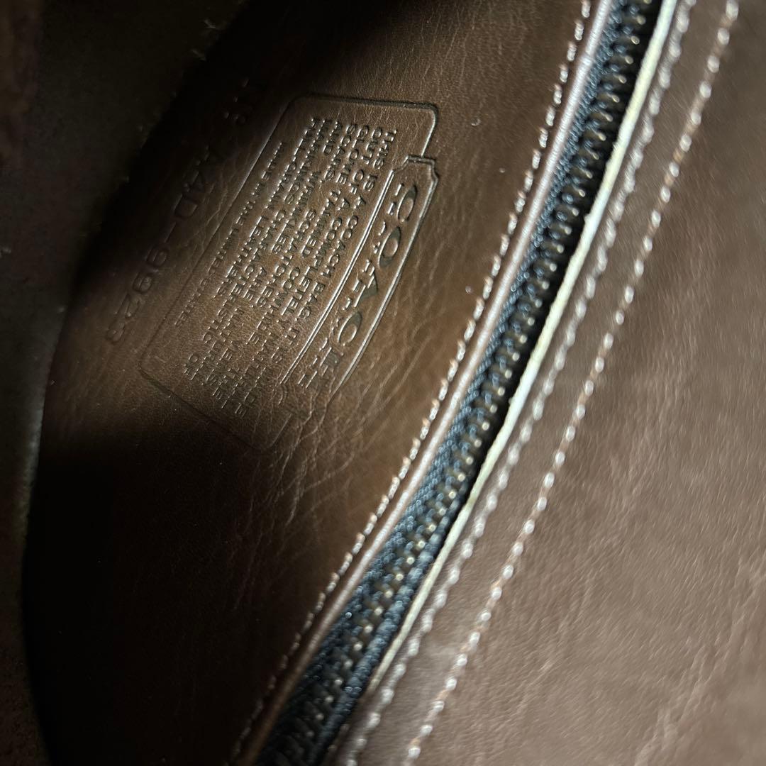 OLD COACH オールドコーチ USA製 ショルダーバッグ レザー 鞄