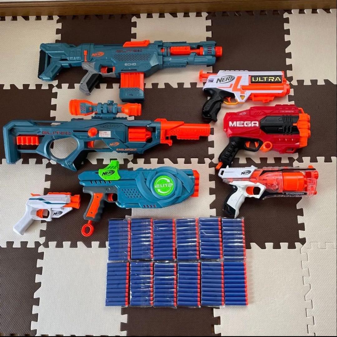 NERE ナーフ　7点　セット　スポンジ弾　120発