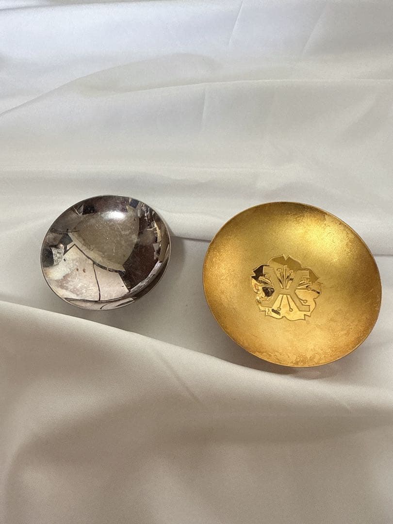 純銀　銀盃　金盃　２個セット