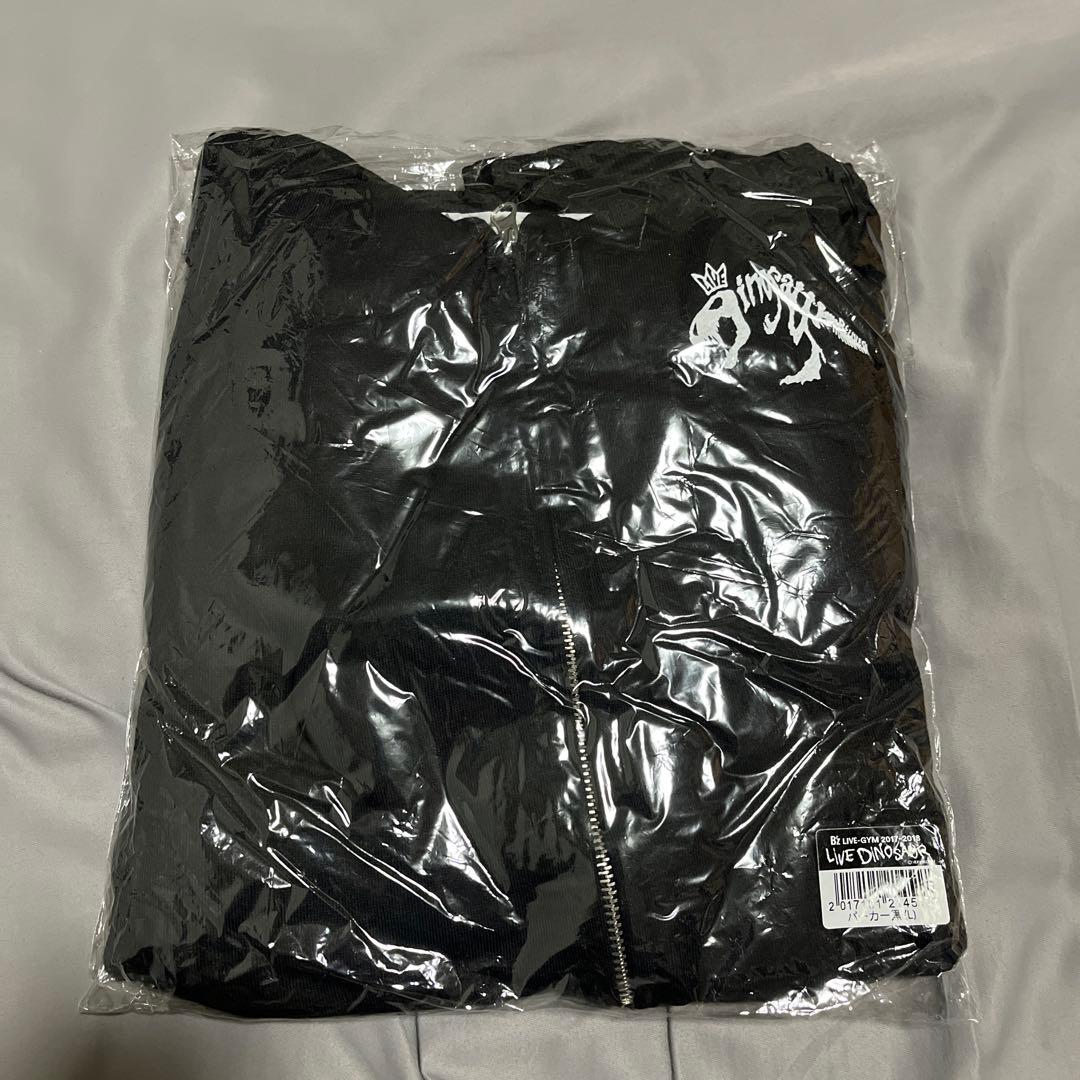 B'z LIVE DINOSAUR パーカー Lサイズ 黒