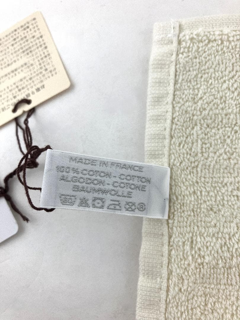 ◇未使用 極美品 エルメス タグ付き カレ・タオル ステアーズ ハンドタオル ◇