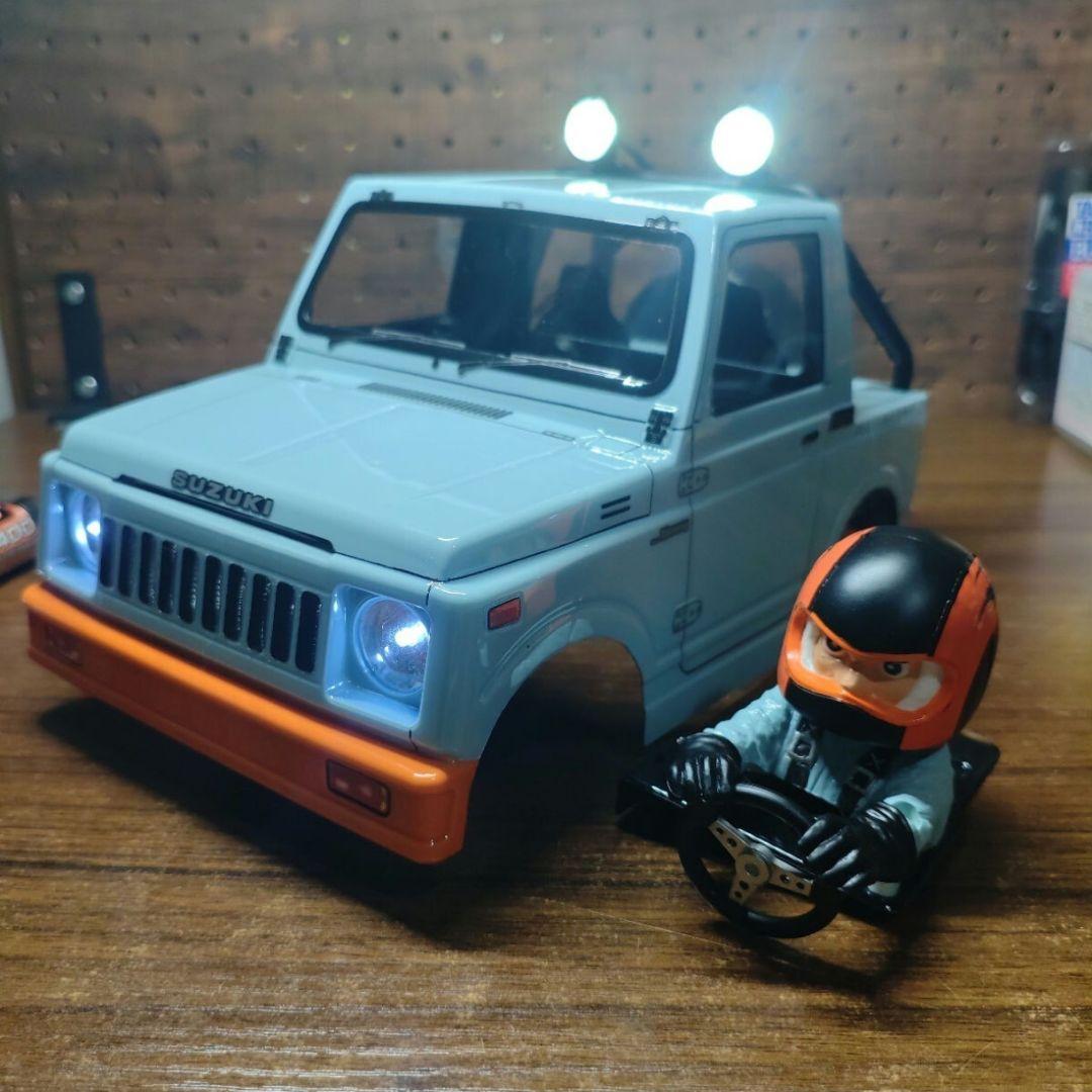 タミヤ　スズキ ジムニー ボディ　ウイリー