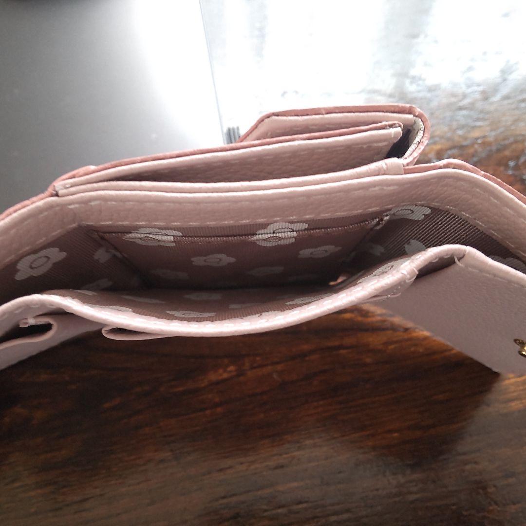 新品 未使用 マリークワント シーリングデイジー レター 三つ折財布