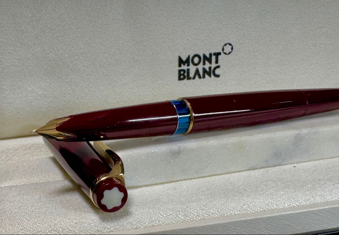 【極美品】モンブランNo22 万年筆ボルドー