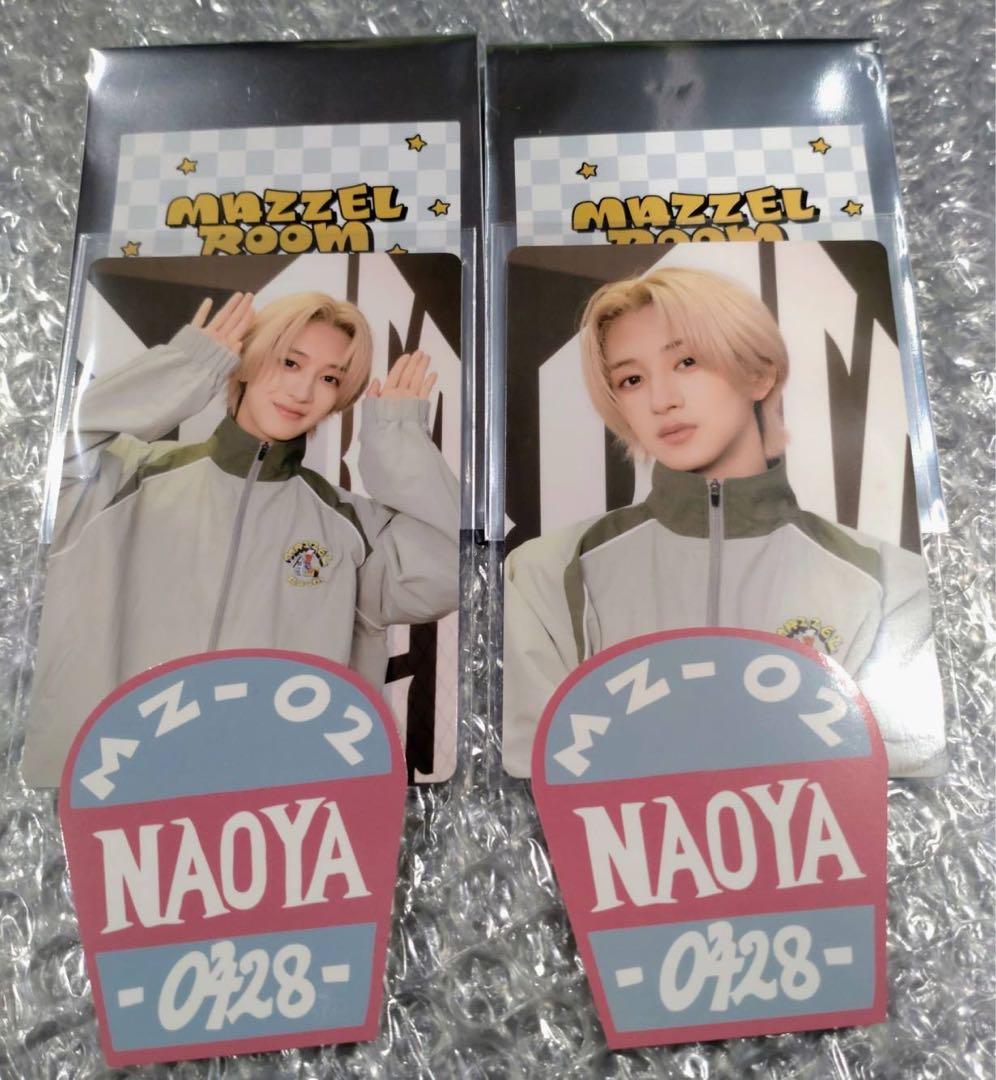 MAZZEL まぜべや NAOYA フォトカード 2枚セット