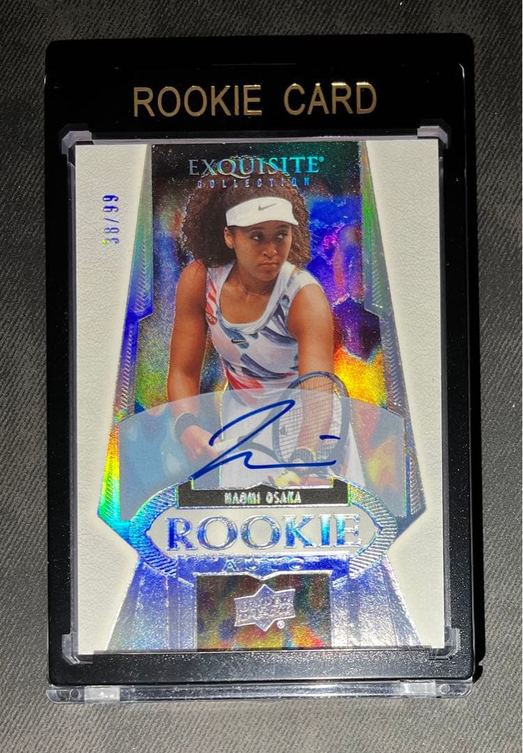 【テニス】大坂なおみ ルーキー サインカード/99 exquisite2021