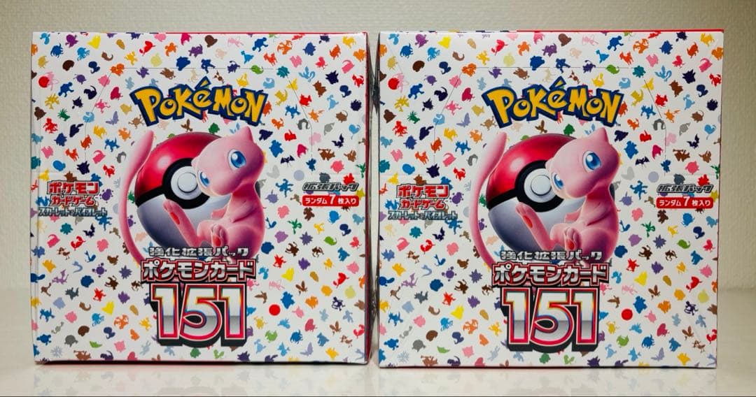 ポケモンカード 強化拡張パック 151 シュリンク付き 2BOX