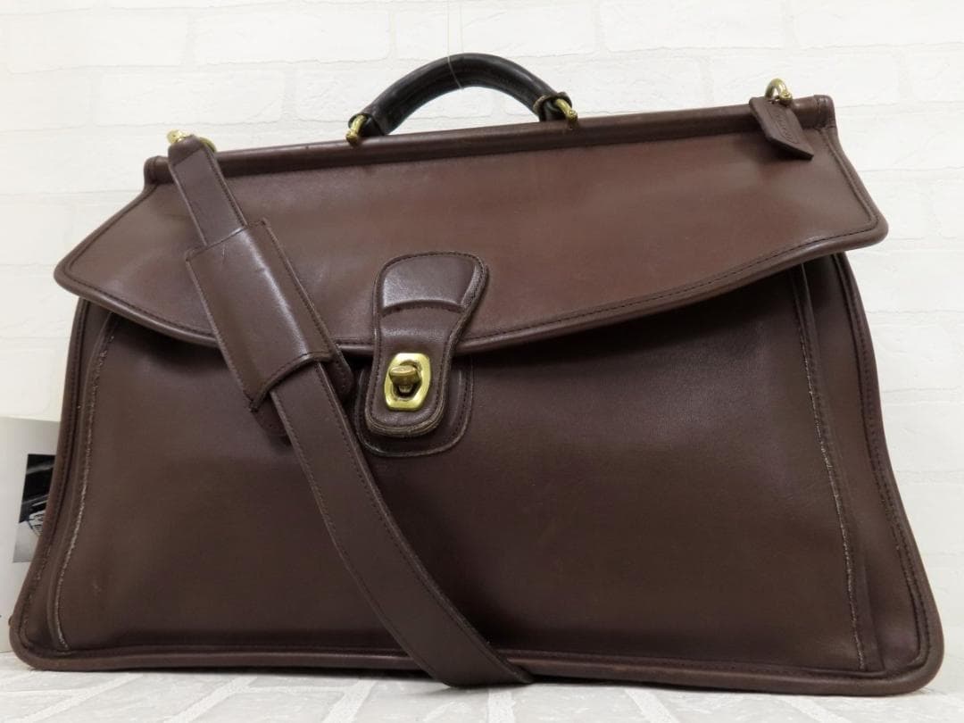 COACH オールド コーチ　5266　カーフ レザー 本革　2way バッグ