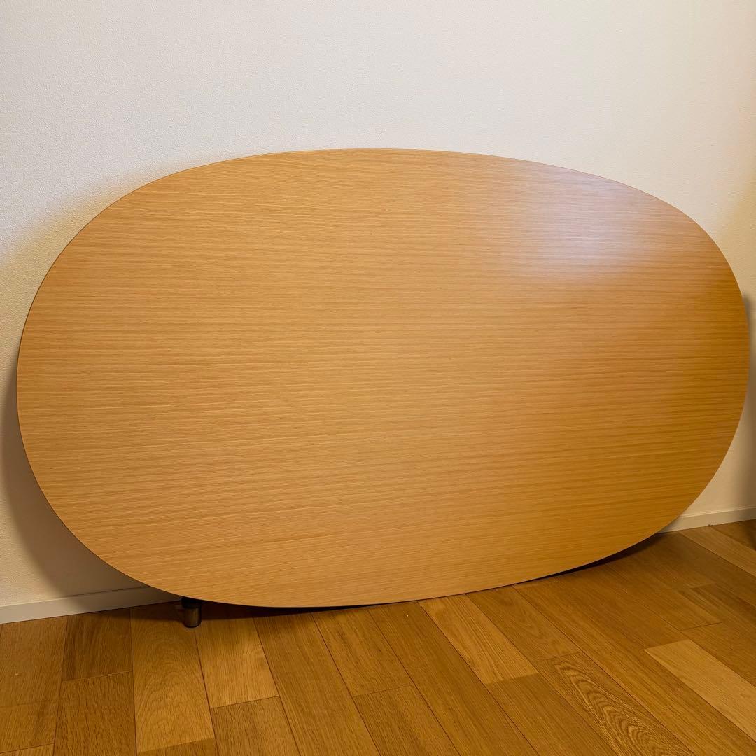 美品【無印良品】楕円 こたつ ふとん付（2022年製）