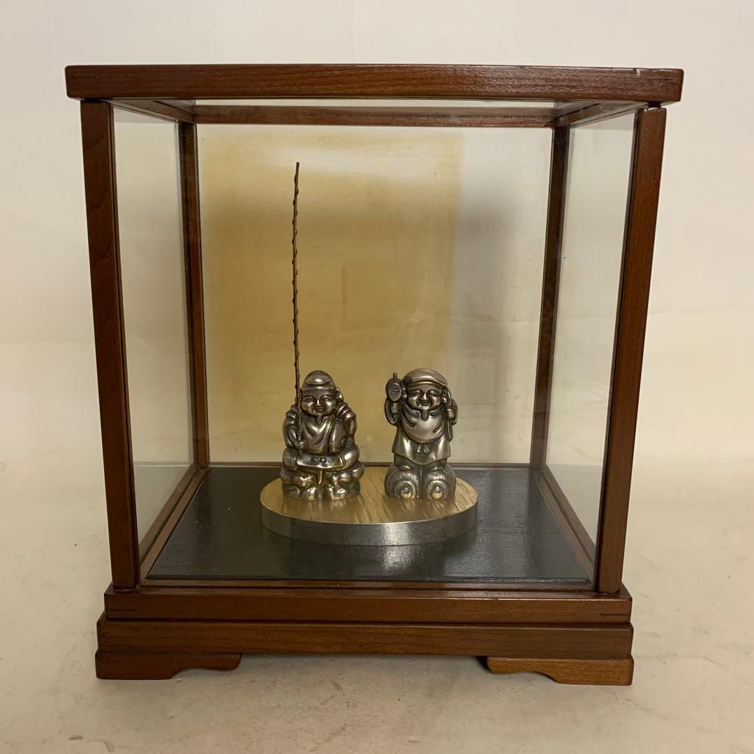 2*4様 銀製　恵比寿　大黒　　七福神　検索　純銀　950 925 置物