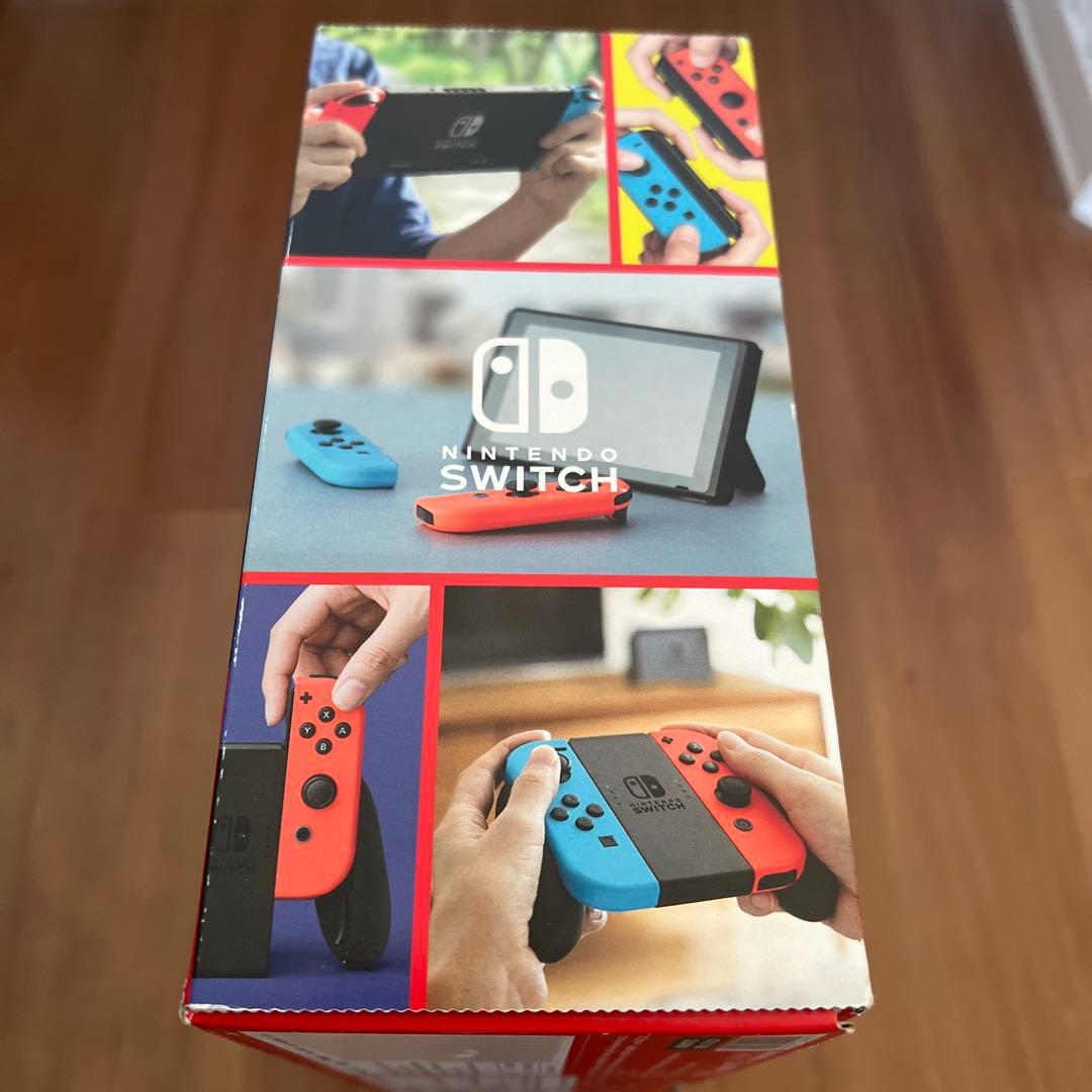 【新品未使用】Nintendo Switch 本体 ネオンレッド/ネオンブルー
