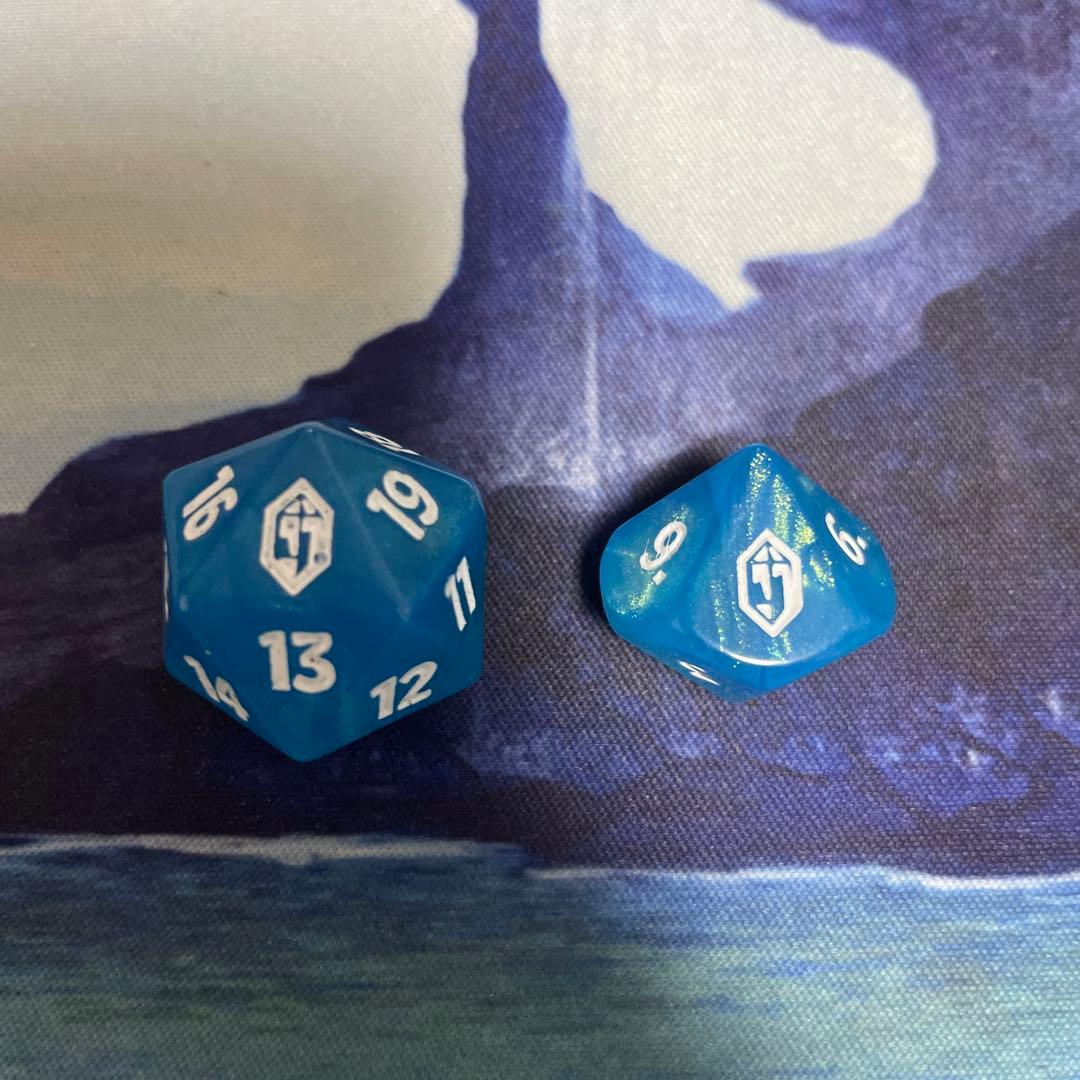 MTG FF クリスタルダイス 20面 10面 ダイスセット