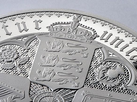 2022マスターピースゴシッククラウン1oz銀貨 PR69 (新品未使用)162