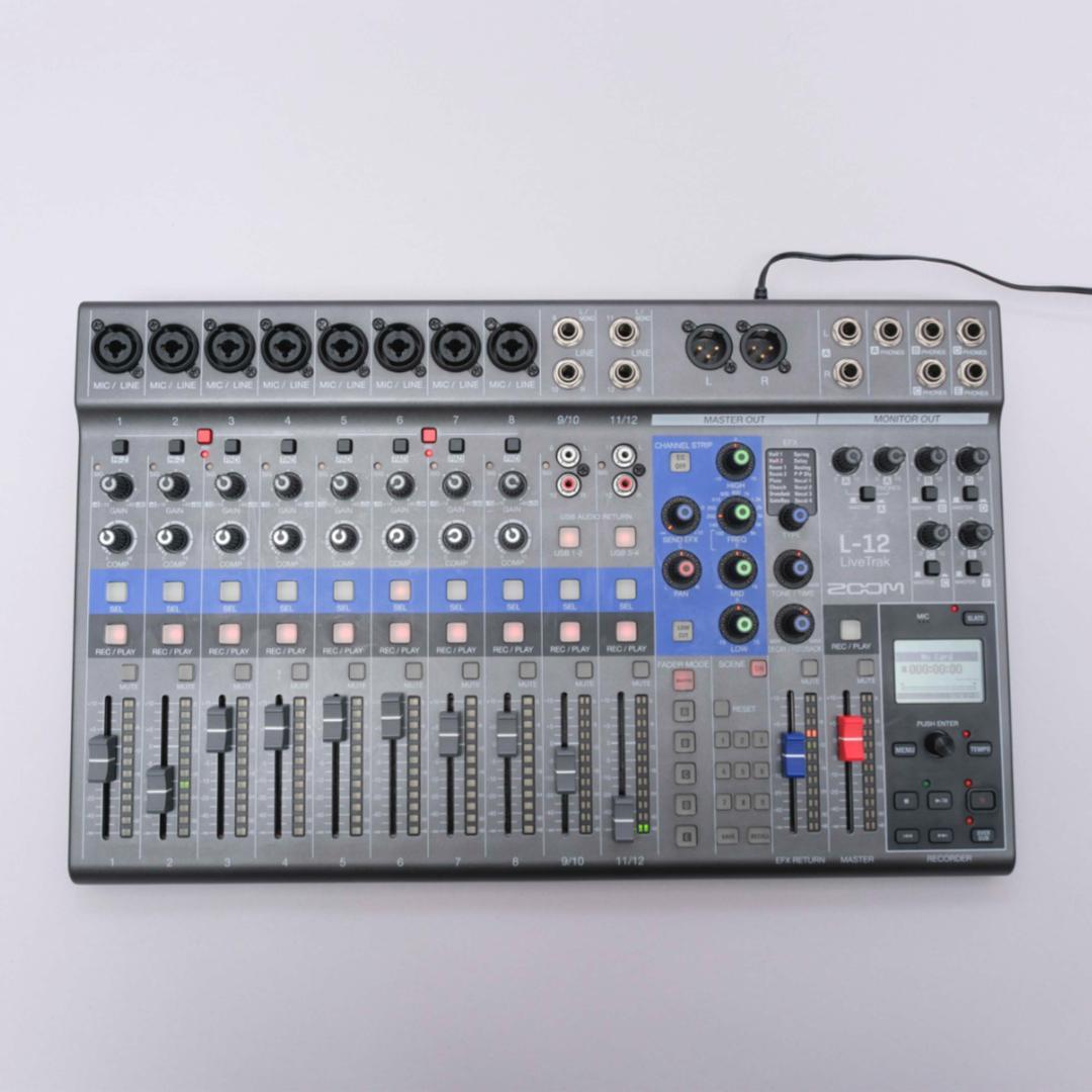 Zoom LiveTrak L-12 デジタルミキサー