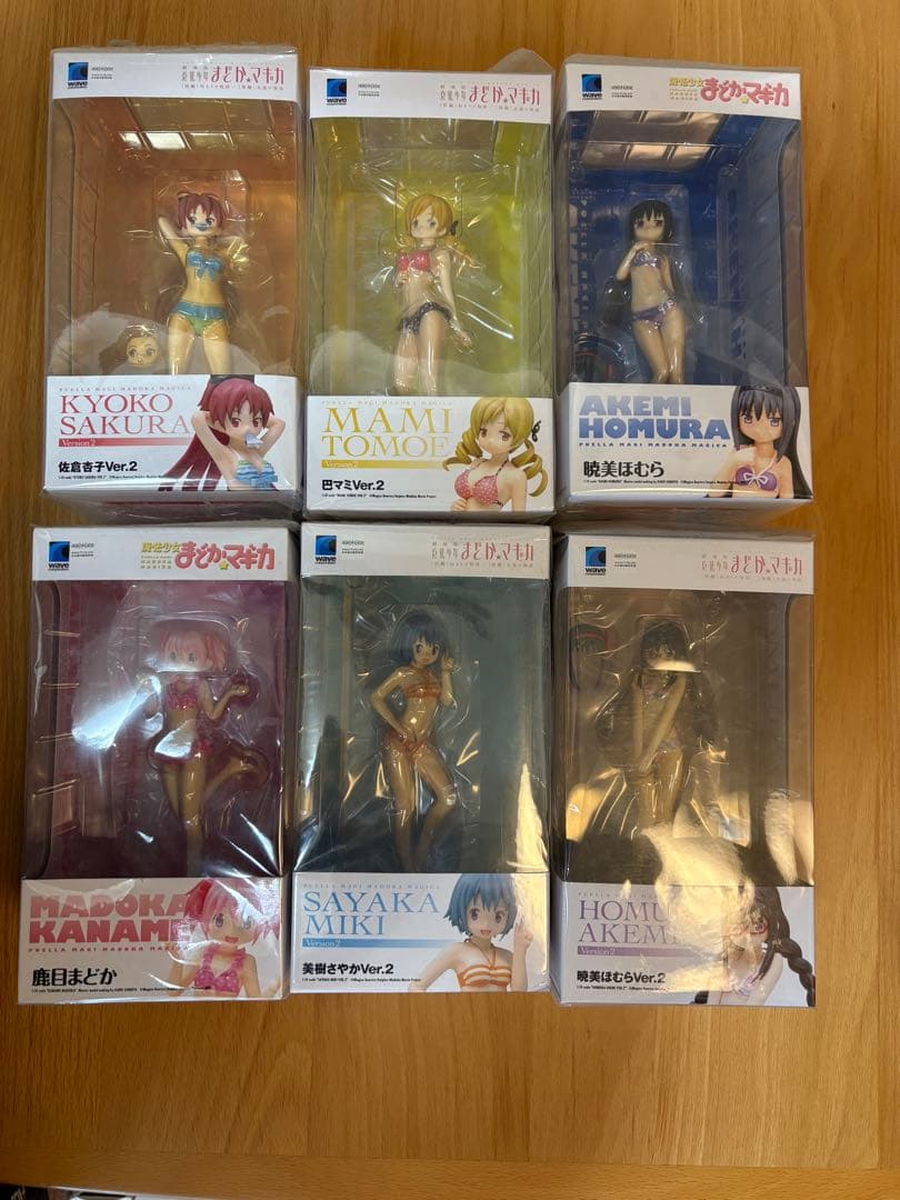 魔法少女　まどかマギカ　ビーチクイーンズ フィギュア 6体セット