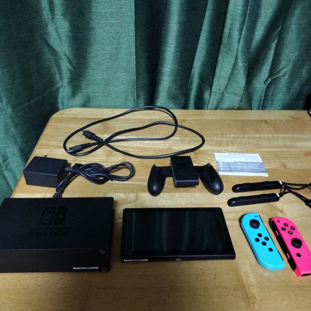 Nintendo Switch ネオンブルー/ネオンレッド 本体 （箱付き）