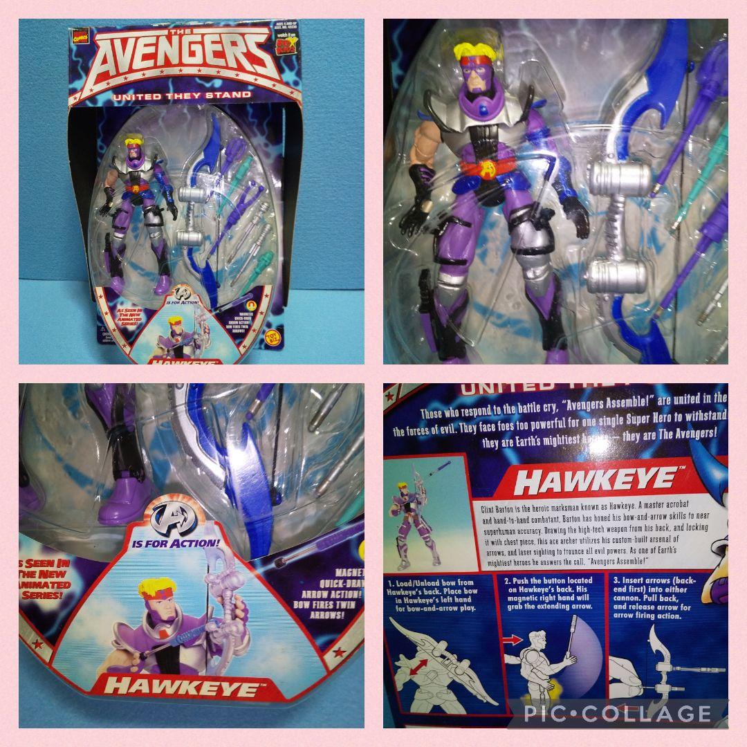 開封品+未開封☆アベンジャーズ アニメイテッド 7体セット/トイビズ