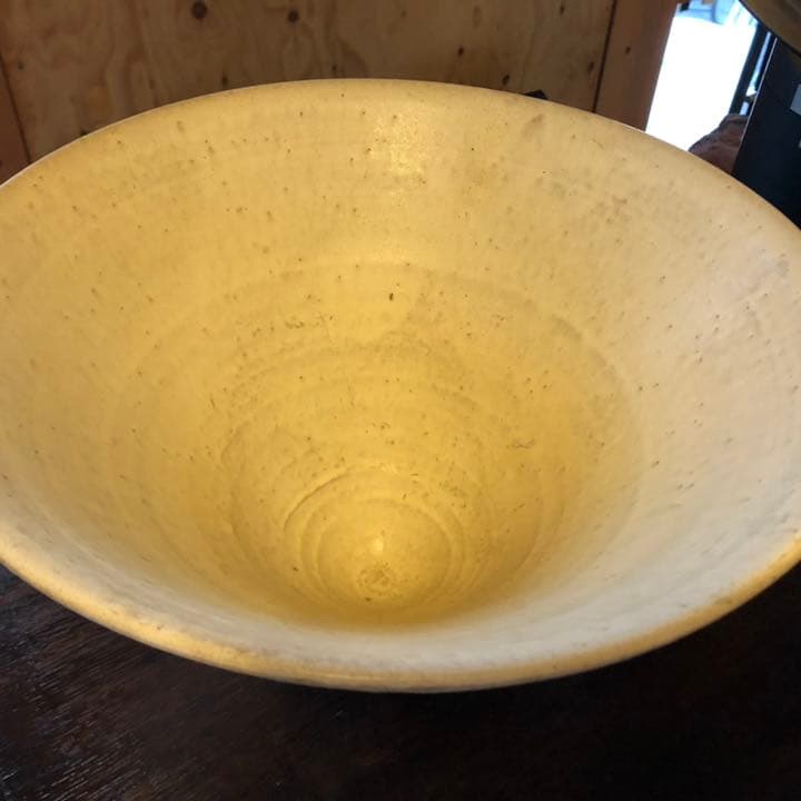 花器　深鉢　大鉢　「弥冨」印　弥冨陶園　三重県　メダカ鉢にも