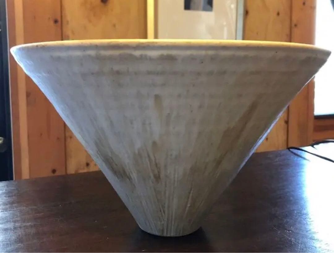 花器　深鉢　大鉢　「弥冨」印　弥冨陶園　三重県　メダカ鉢にも