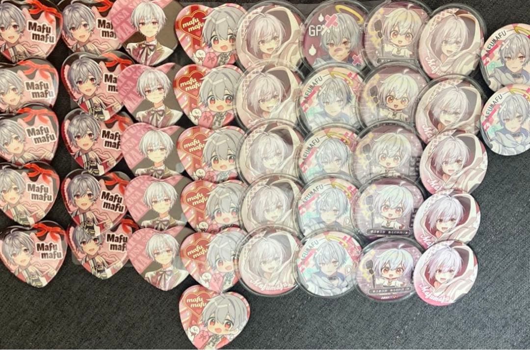 まふまふ 新年会 バレンタイン 缶バッジ まとめ売り