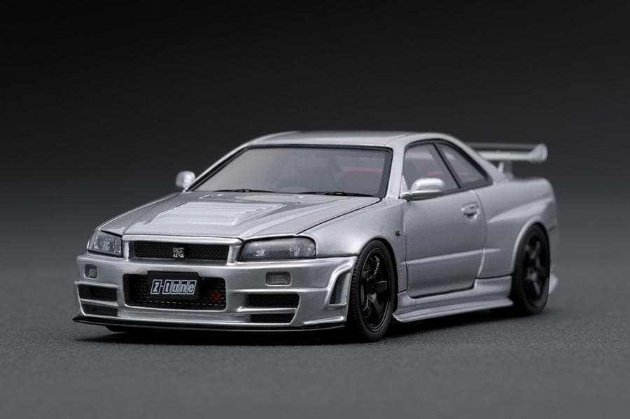 イグニッションモデル 1/43 ニスモ R34 GT-R Z-tune シルバー