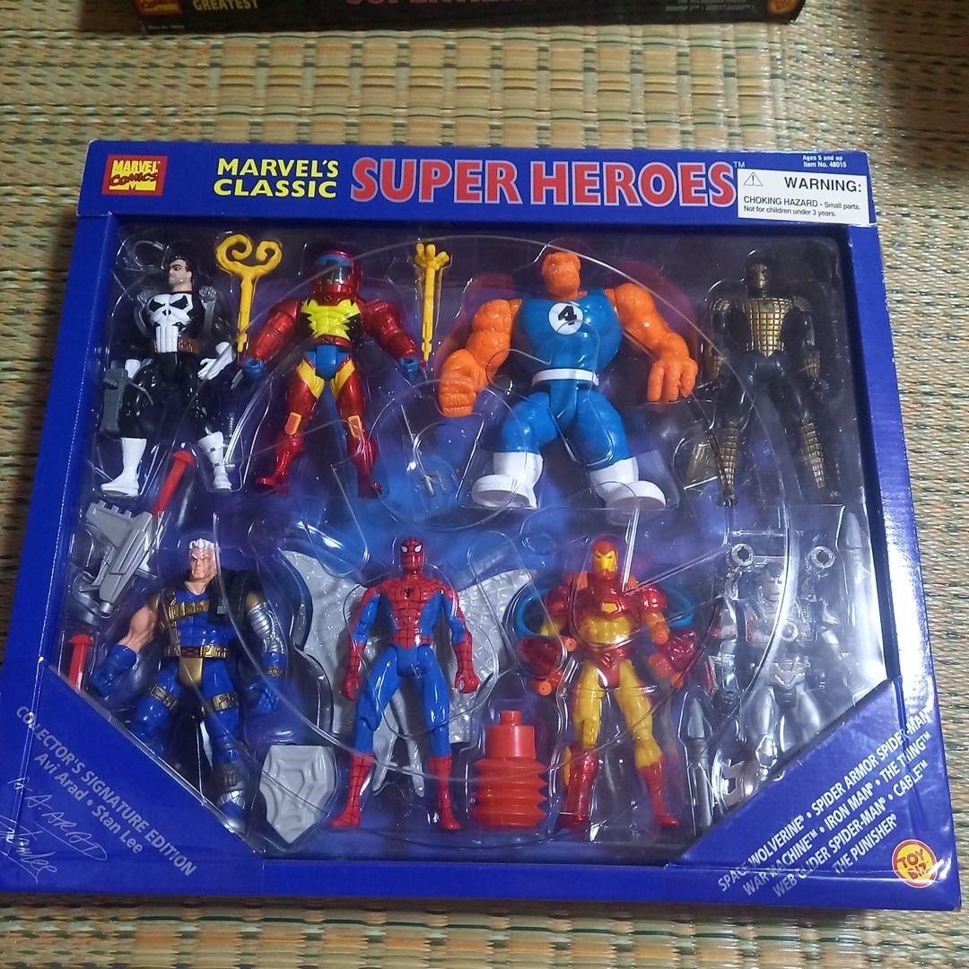 マーベルヒーローズ パニッシャー スパイダーマン ウルヴァリン