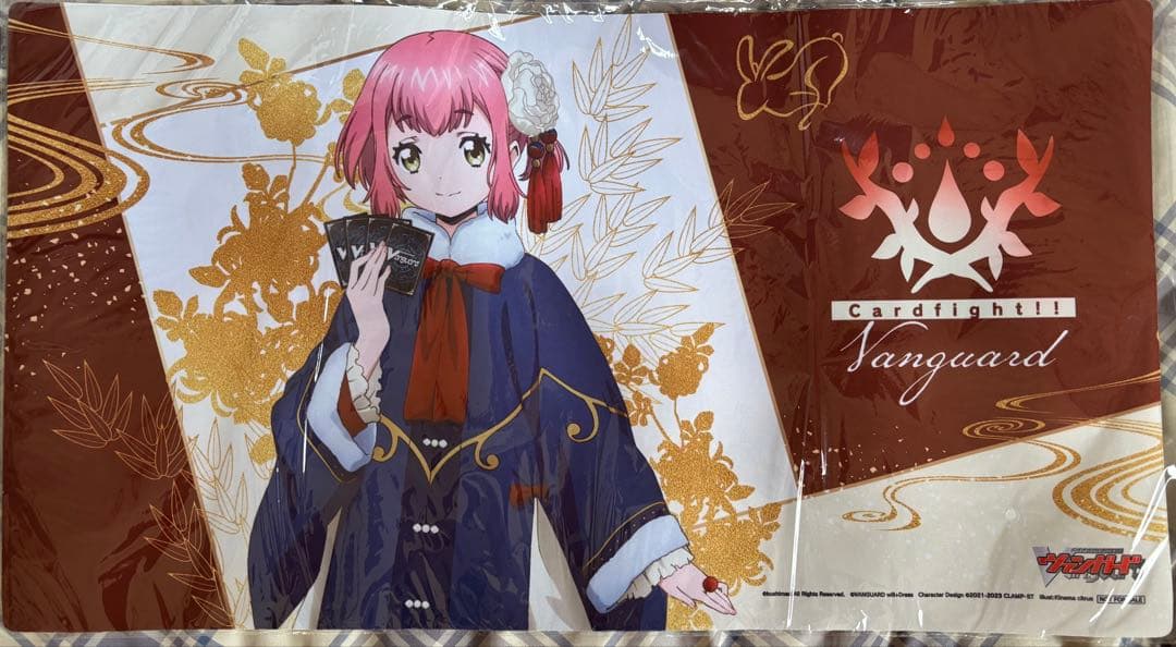 ヴァンガード 羽根山ウララ　プレイマット　ブースタートライアル