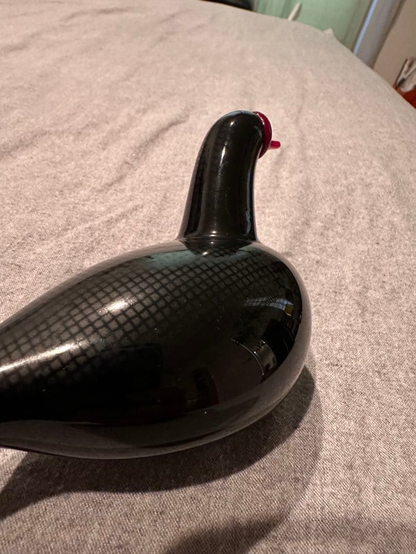 工芸品 OIVA TOIKKA Bird Nokikana / Bald coot