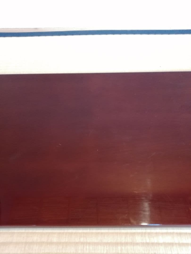 【茶道具】乾老舗造　 溜蝋色塗炉長板　藪内流　長板81