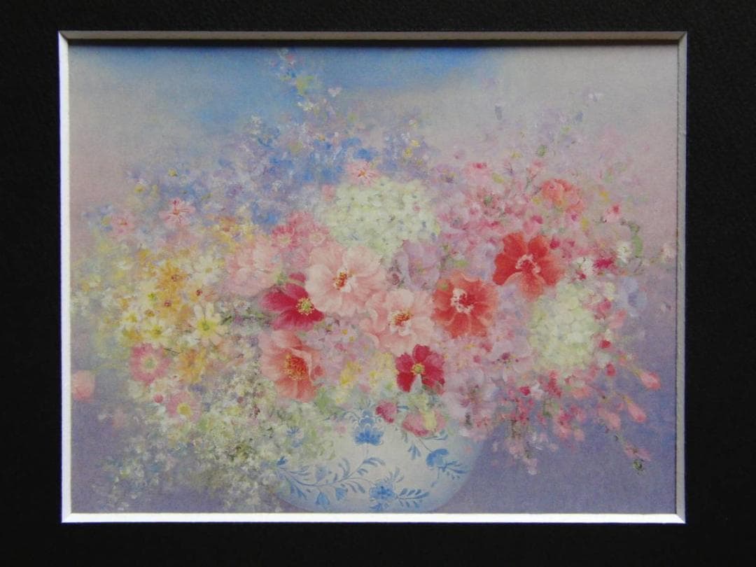 磯部晶子、夢奏、希少な額装用画集より、新品高級額装付、状態良好