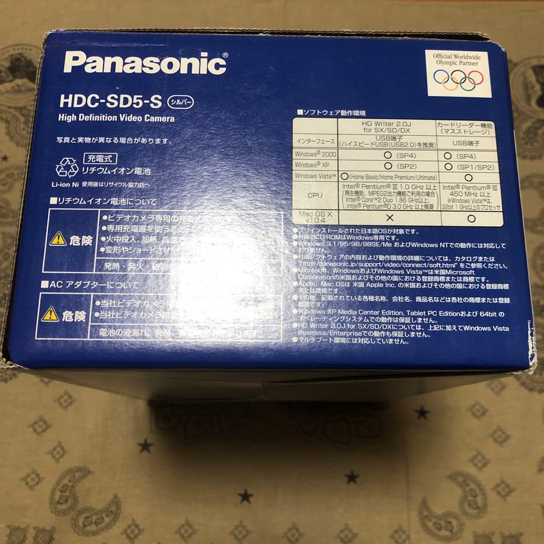 Panasonic HDC-SD5 完品 ビデオカメラ
