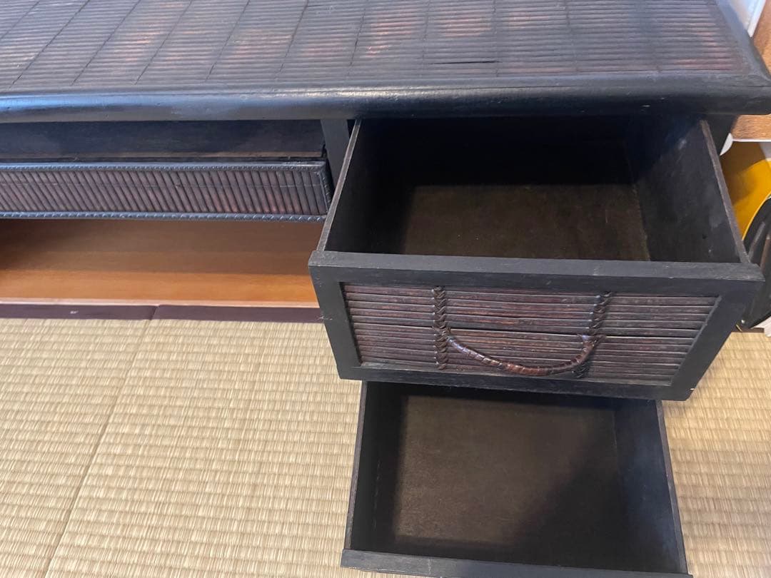 バンブー家具　パソコンデスク