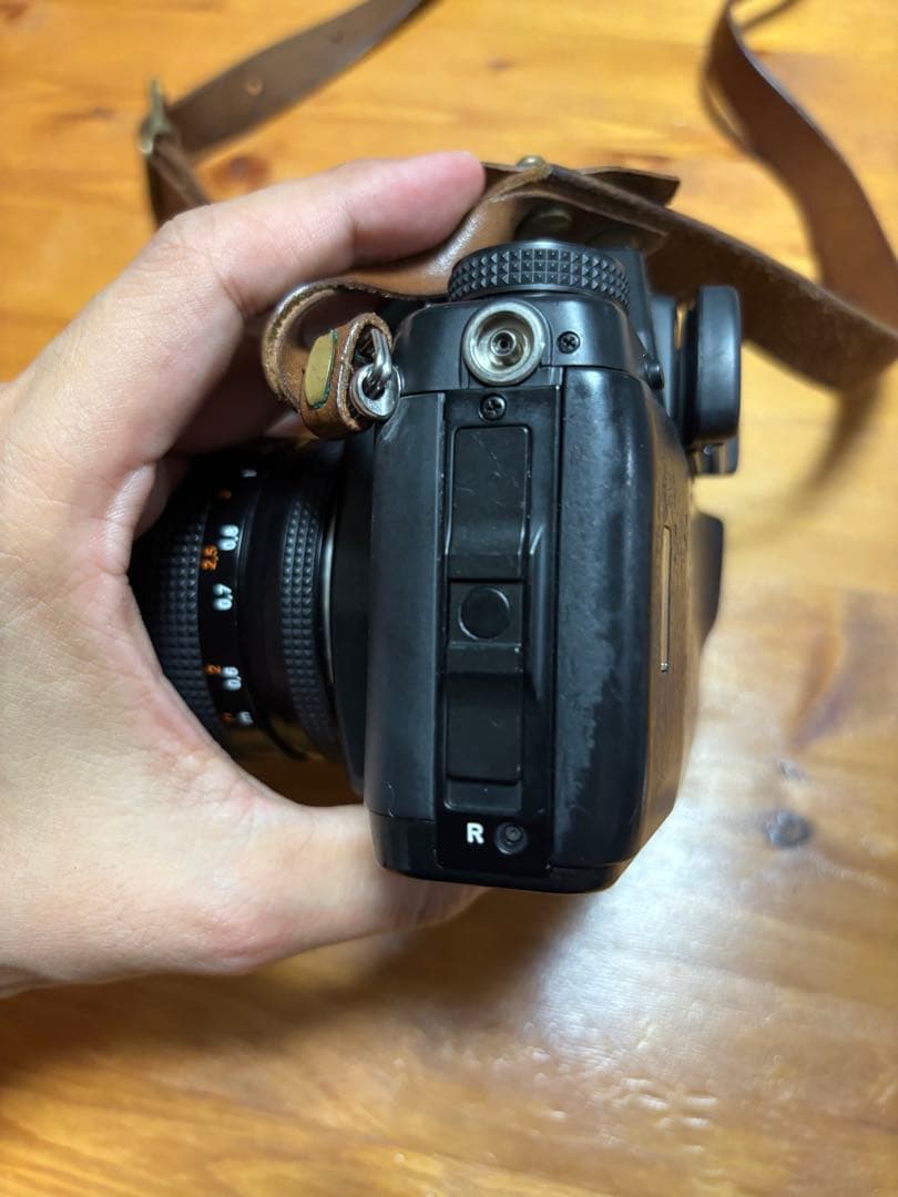 CONTAX AriaフィルムカメラCarl Zeiss planar 50mm