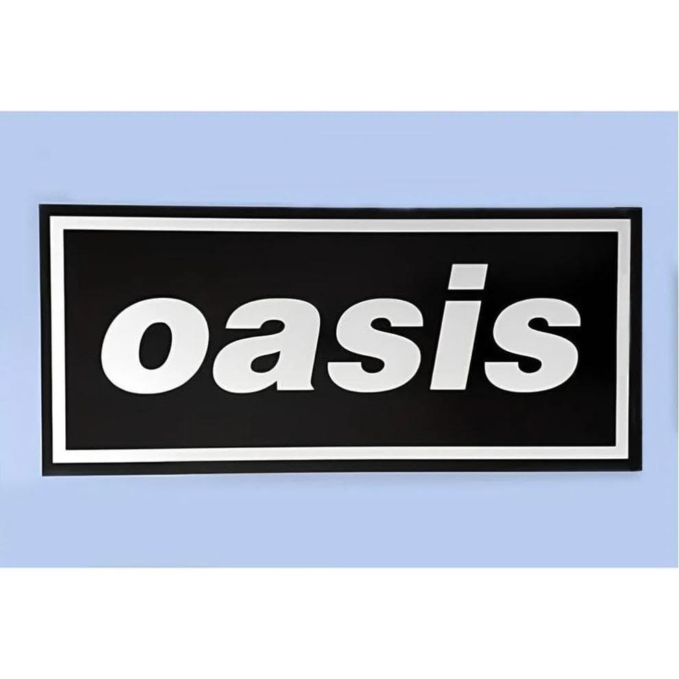 オアシス　ロゴ特大ポスター　新品　正規品　oasis uk rock